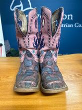 Load image into Gallery viewer, Nocona Boot Pink Cactus 6B-Shoes-Consignment-Evolution Equestrian Co.
