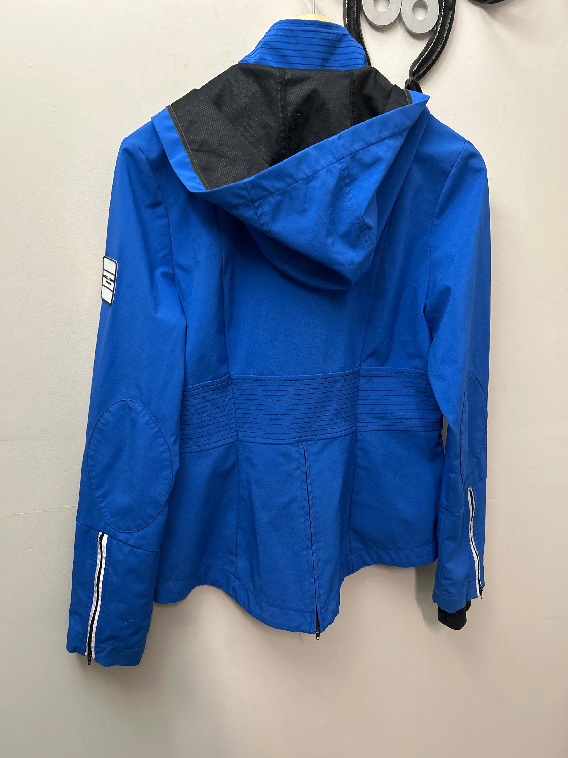 Noel Asmar Blue Rain Jacket Medium-Clothing-Consignment-Evolution Equestrian Co.