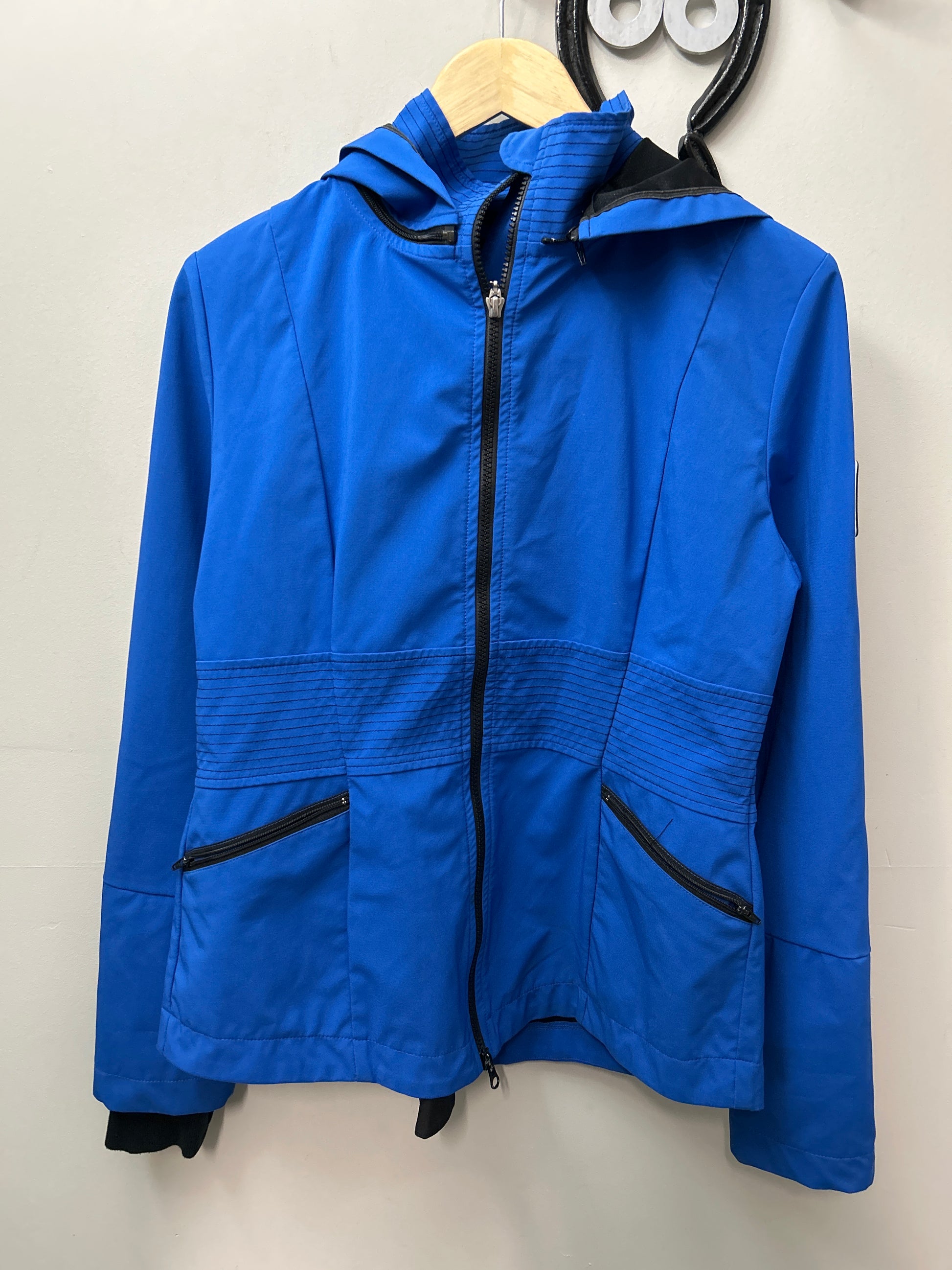 Noel Asmar Blue Rain Jacket Medium-Clothing-Consignment-Evolution Equestrian Co.