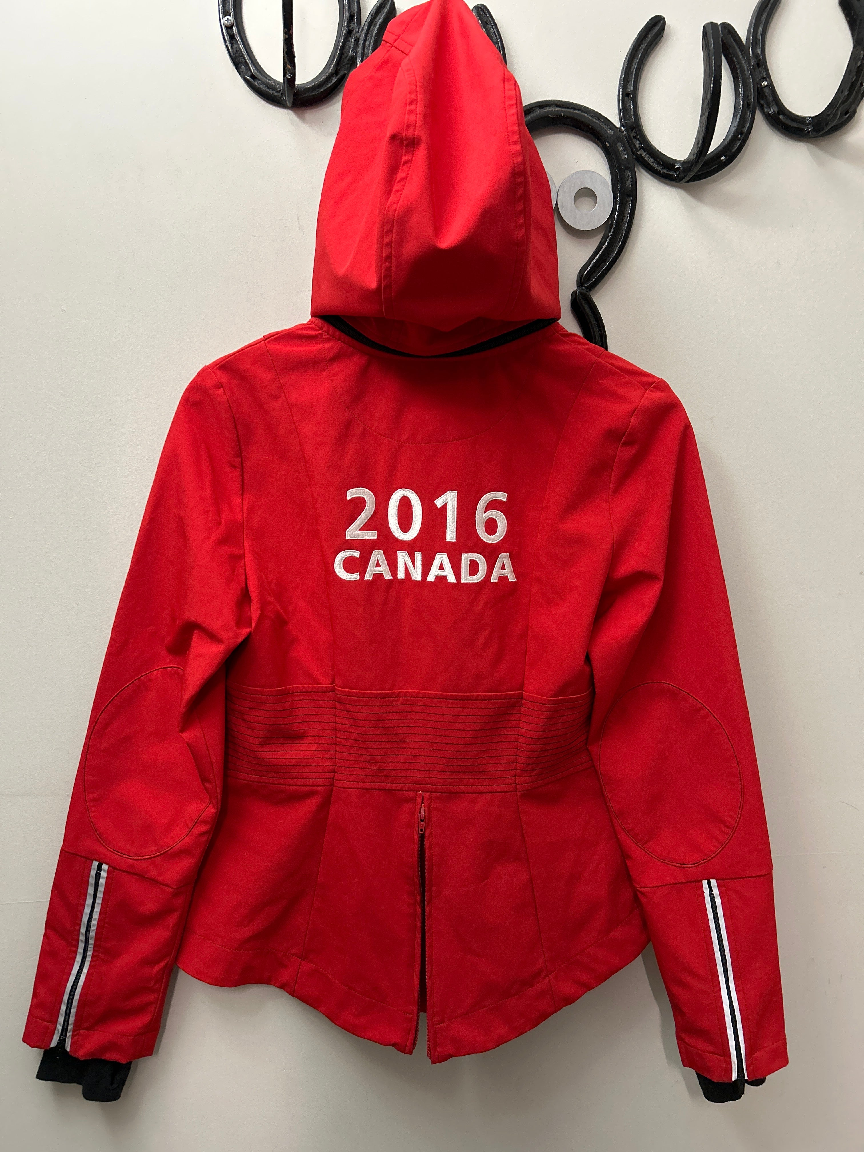 Noel Asmar Softshell Jacket Red XSmall – Evolution Equestrian Co.