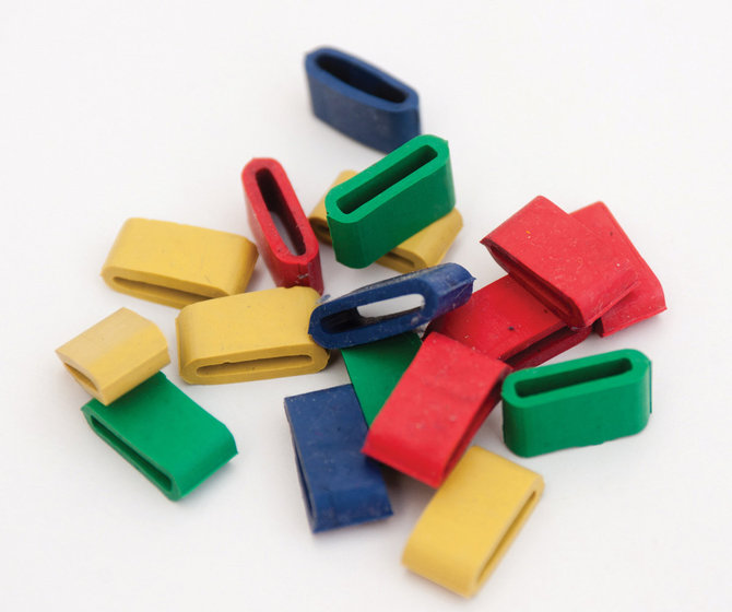 Nunn Finer Rainbow Rubber Bridle Keepers-Horse Tack Accessories-Can Pro Equestrian Supply-Evolution Equestrian Co.