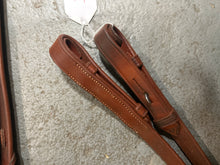 Load image into Gallery viewer, Oakbark Leather Laced Reins-English Reins-Consignment-Evolution Equestrian Co.
