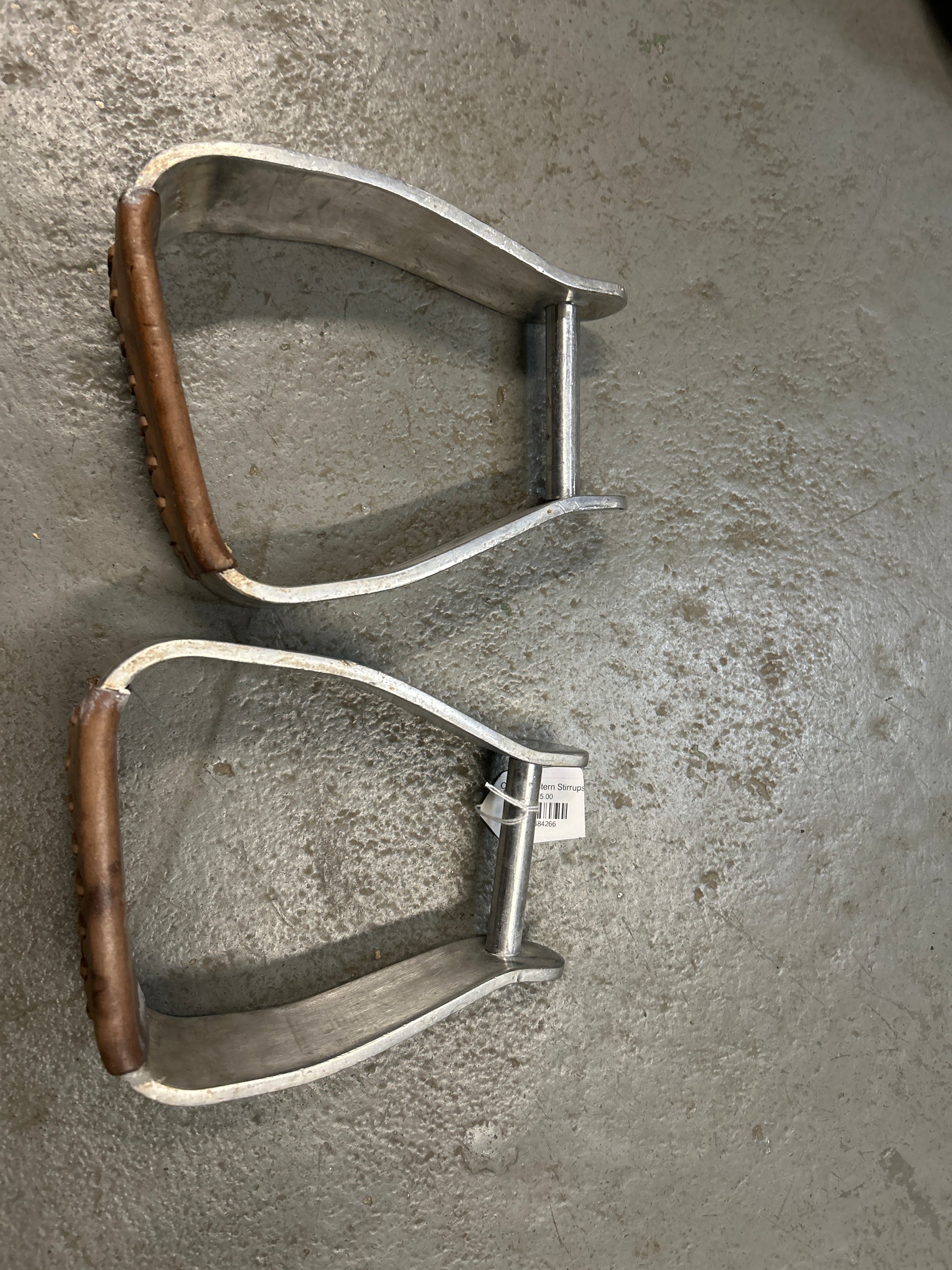 Offset Western Stirrups-Western Stirrups-Consignment-Evolution Equestrian Co.