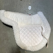 Ogilvy Memory Foam Hunter Pad Faux Sheepskin-English Saddle Pad-Consignment-Evolution Equestrian Co.