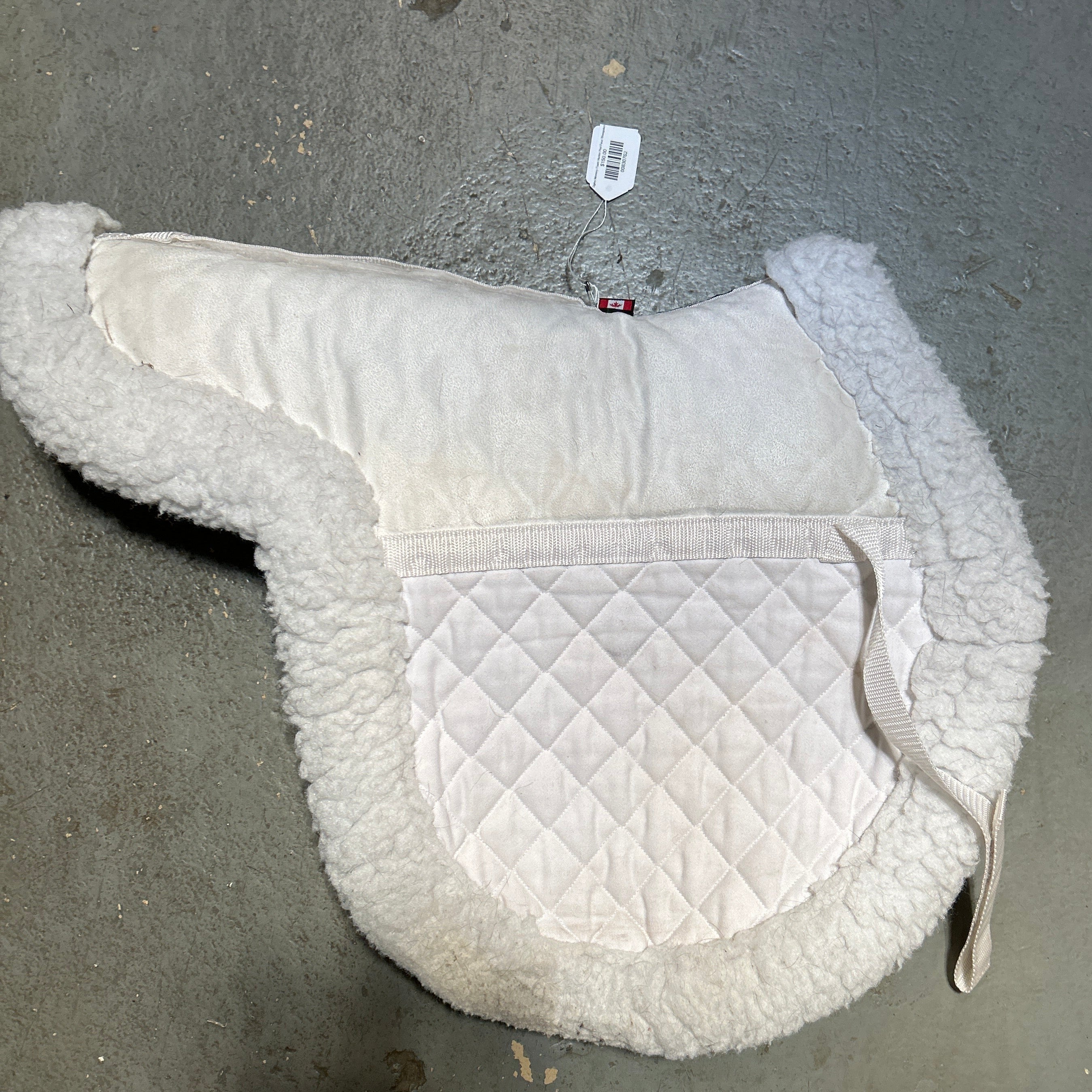 Ogilvy Memory Foam Hunter Pad Faux Sheepskin-English Saddle Pad-Consignment-Evolution Equestrian Co.