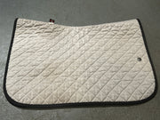 Oglivy Off-White Baby Pad-English Saddle Pad-Consignment-Evolution Equestrian Co.
