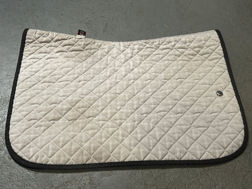 Oglivy Off-White Baby Pad-English Saddle Pad-Consignment-Evolution Equestrian Co.