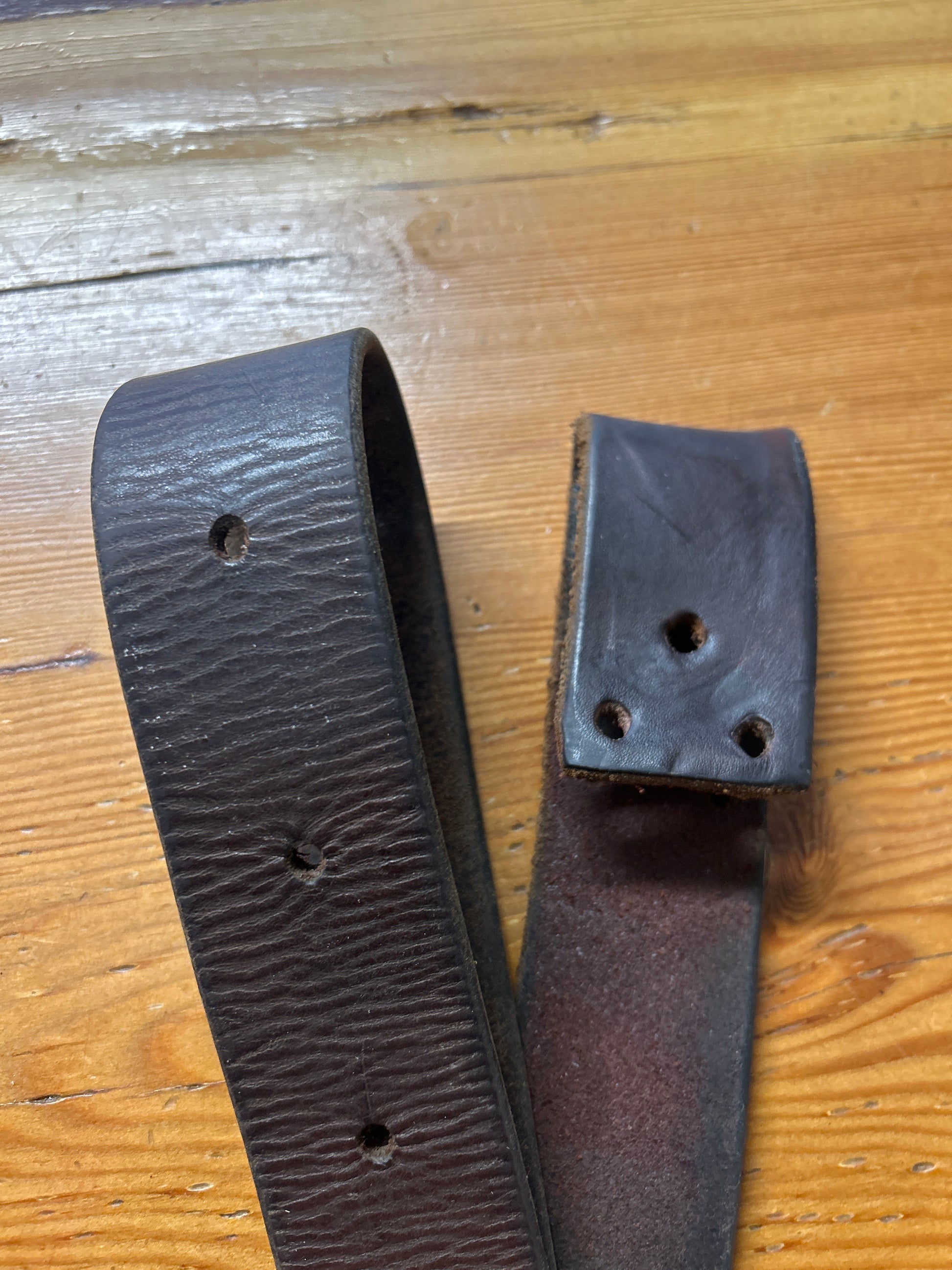 Oiled Leather Latigo 1.75" x 69"-Accessories-Consignment-Evolution Equestrian Co.