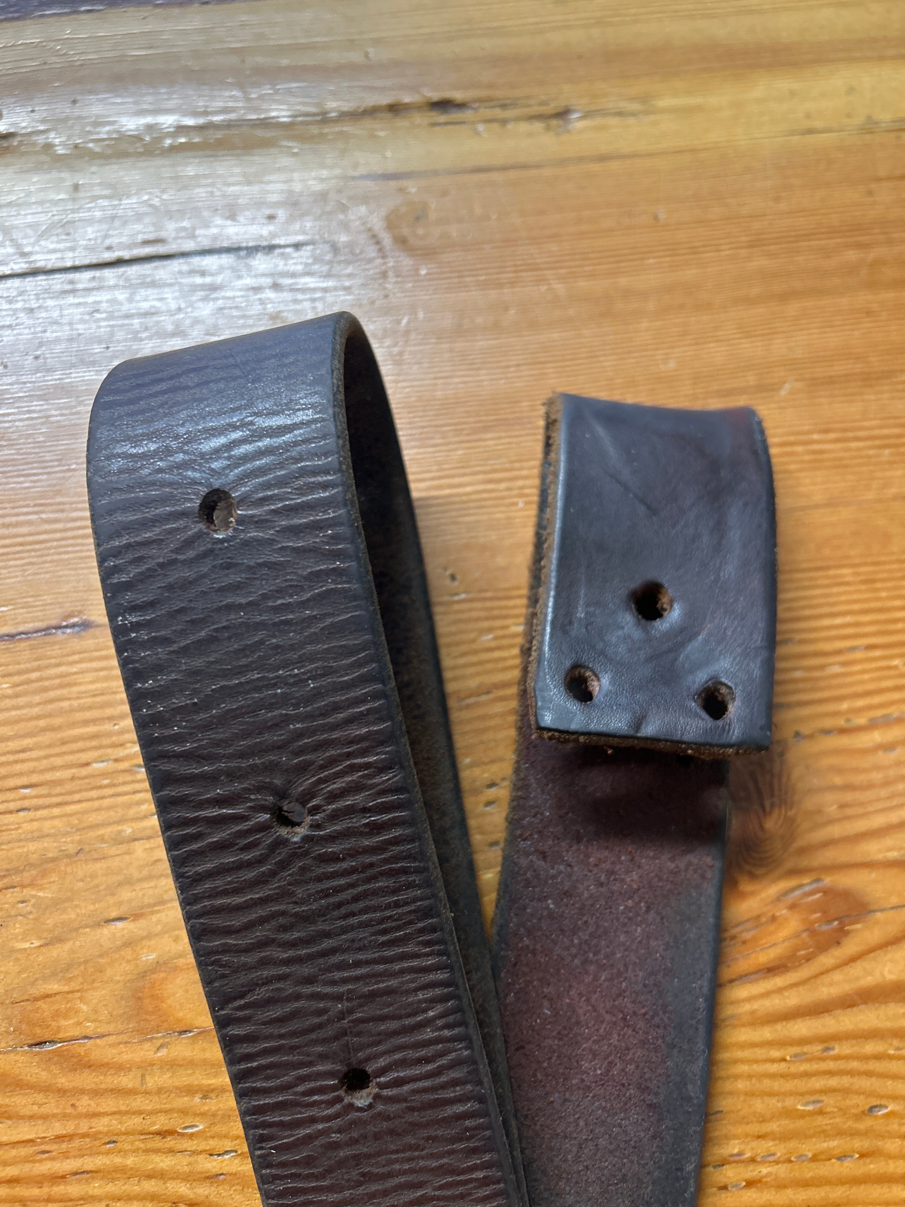 Oiled Leather Latigo 1.75" x 69"-Accessories-Consignment-Evolution Equestrian Co.