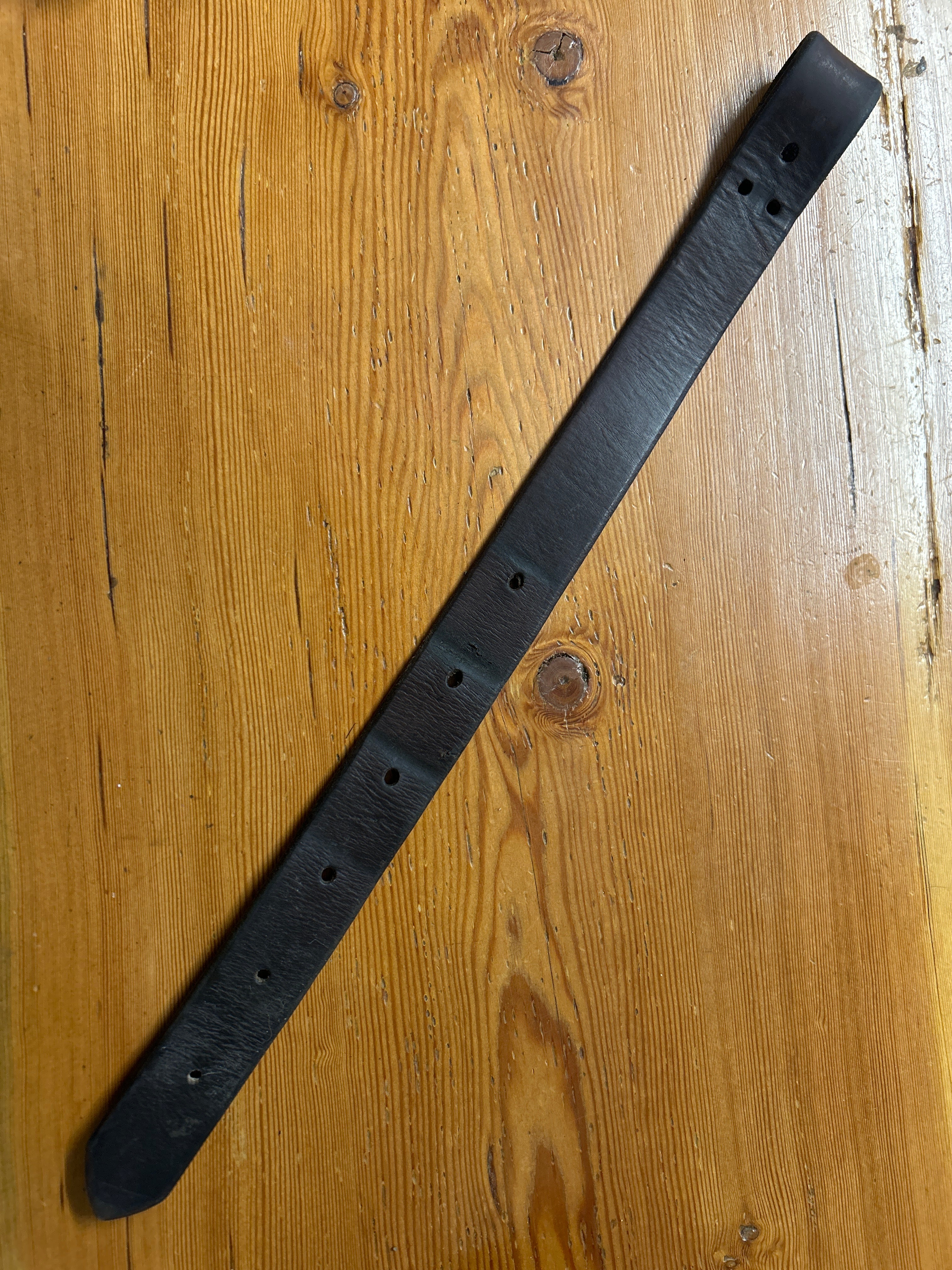 Oiled Leather Rear Billet 1.75"x24"-Accessories-Consignment-Evolution Equestrian Co.