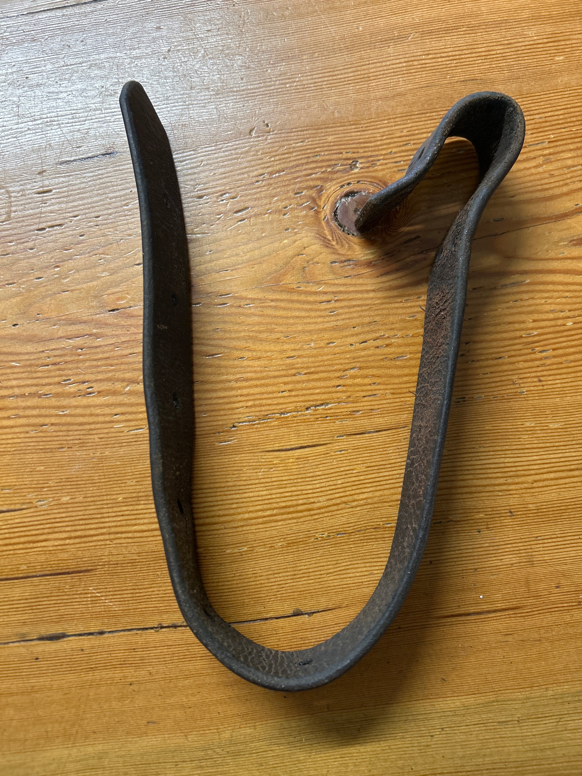 Oiled Leather Rear Billet 1.75"x24"-Accessories-Consignment-Evolution Equestrian Co.