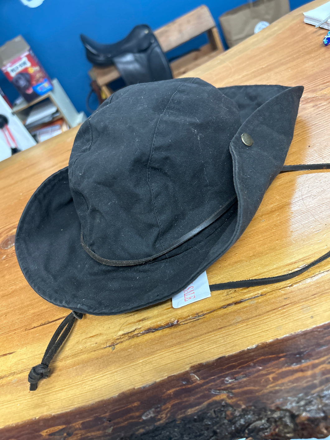Oilskin Hat-Hat-Consignment-Evolution Equestrian Co.