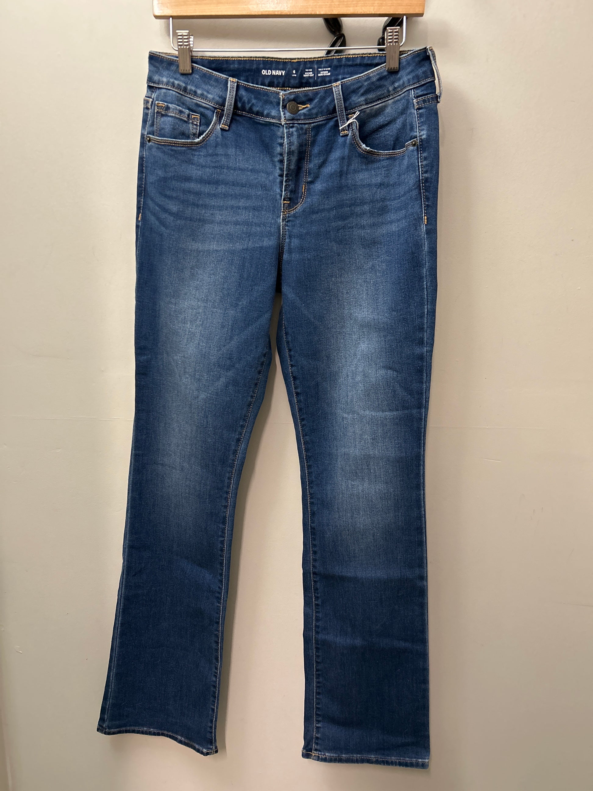 Old Navy Jeans 6 long-Jeans-Consignment-Evolution Equestrian Co.