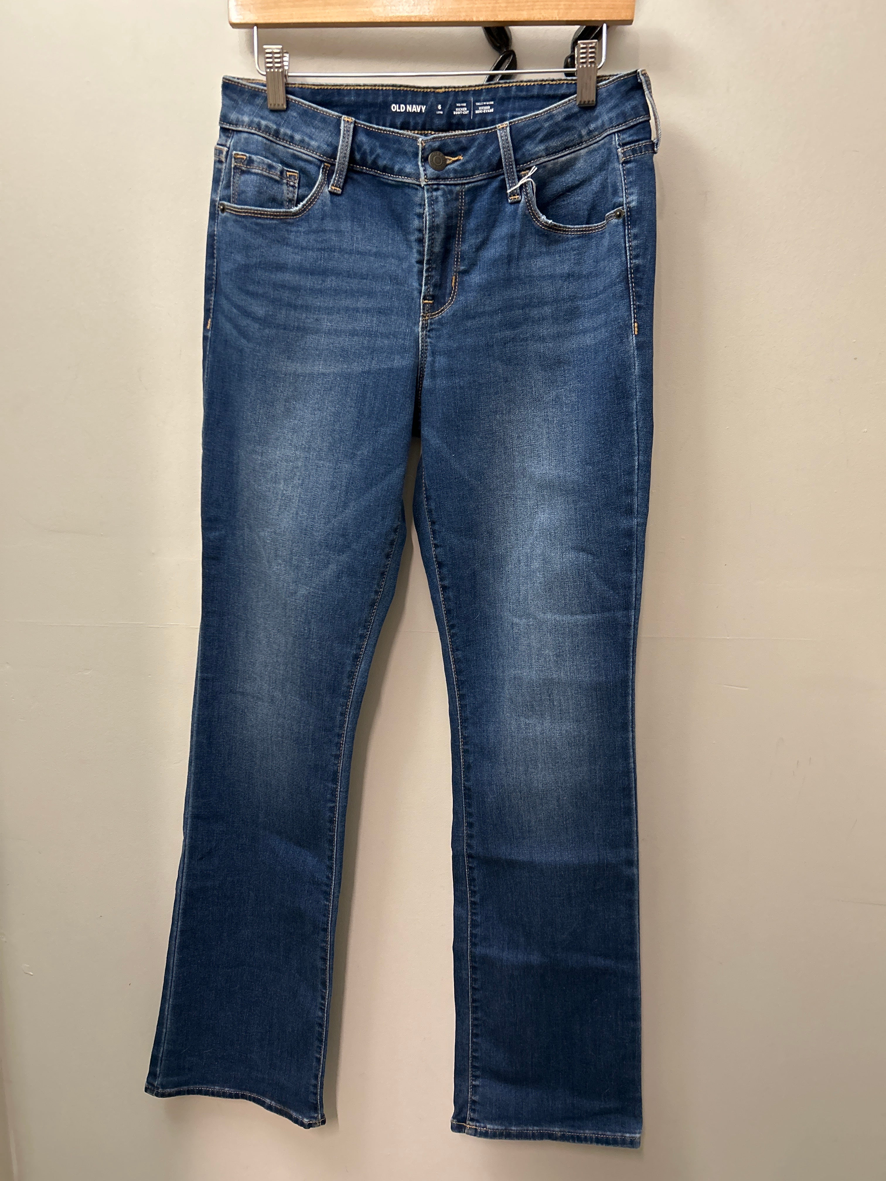 Old Navy Jeans 6 long-Jeans-Consignment-Evolution Equestrian Co.