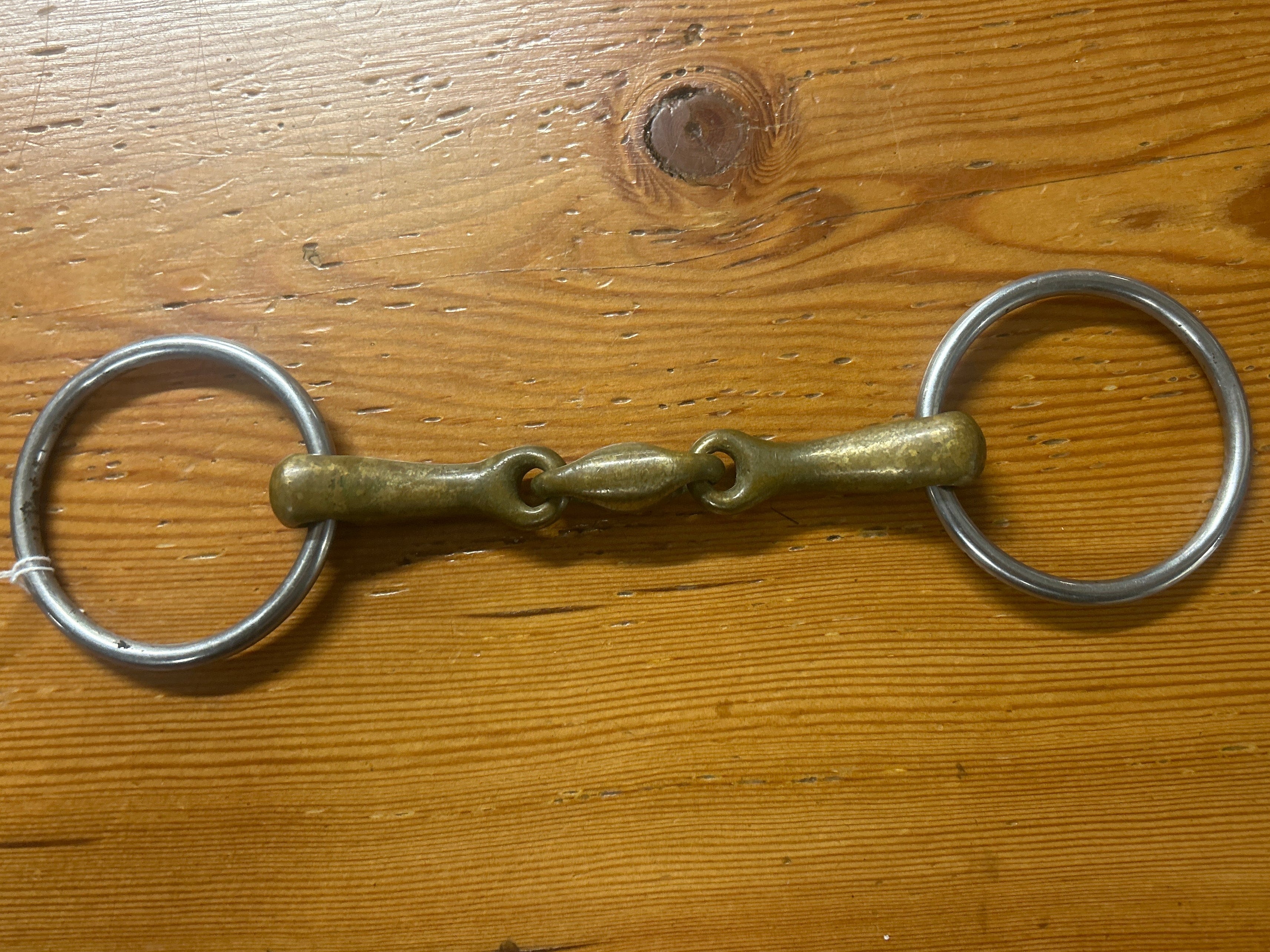 Older Sprenger KK Aurigan Loose Ring Snaffle 5-1/4"-English Bit-Consignment-Evolution Equestrian Co.