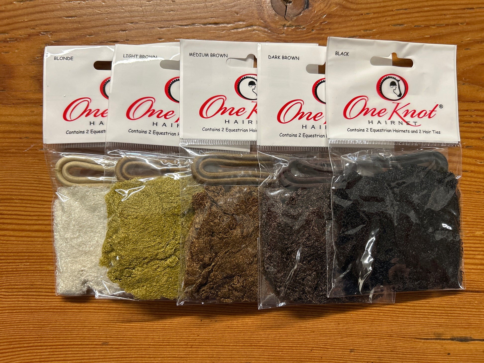 One Knot Hairnet-Equestrian-Can Pro Equestrian Supply-Blonde-Evolution Equestrian Co.