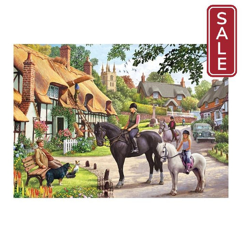 Otter House Jigsaw Puzzle - Country Life-Gift-Can Pro Equestrian Supply-Evolution Equestrian Co.