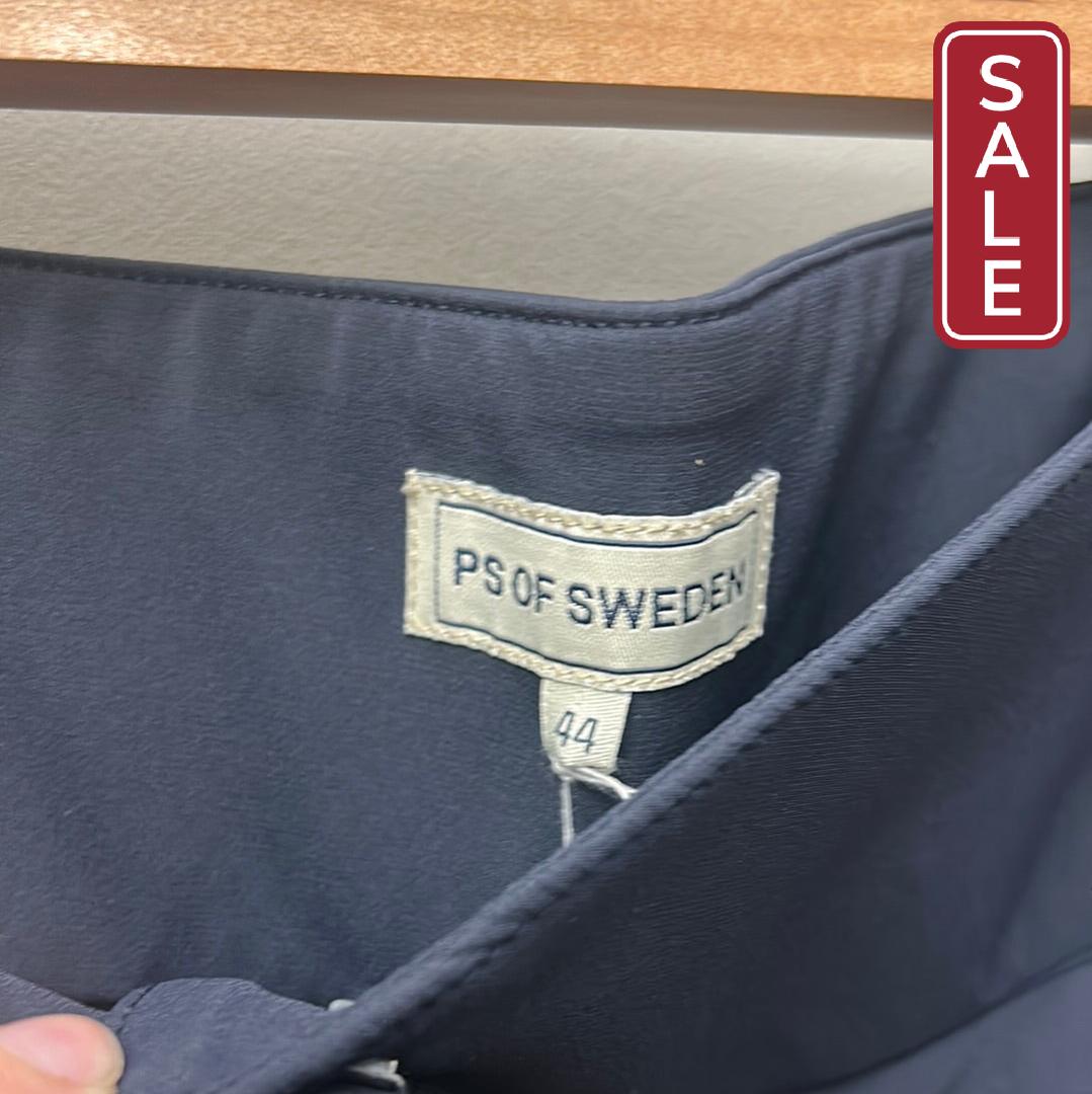 PS Of Sweden Brooklyn 2.0 Full Seat Breeches Navy 44-Riding Clothes-Consignment-Evolution Equestrian Co.