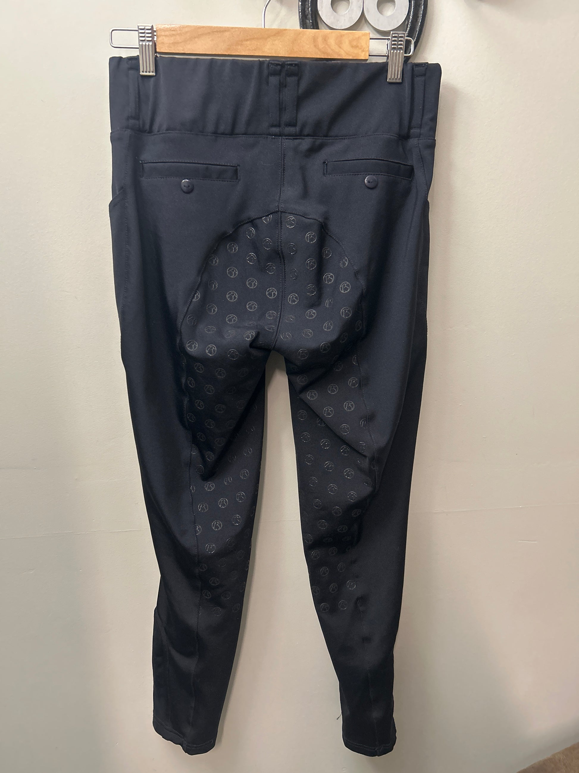 PS of Sweden Riding Tights Navy 42-Breeches-Consignment-Evolution Equestrian Co.