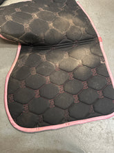Load image into Gallery viewer, PS of Sweden Signature Saddle Pad Pink-English Saddle Pad-Consignment-Evolution Equestrian Co.
