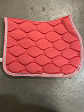 Load image into Gallery viewer, PS of Sweden Signature Saddle Pad Pink-English Saddle Pad-Consignment-Evolution Equestrian Co.
