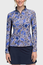 Load image into Gallery viewer, Kastel Denmark Navy Foliage Shirt
