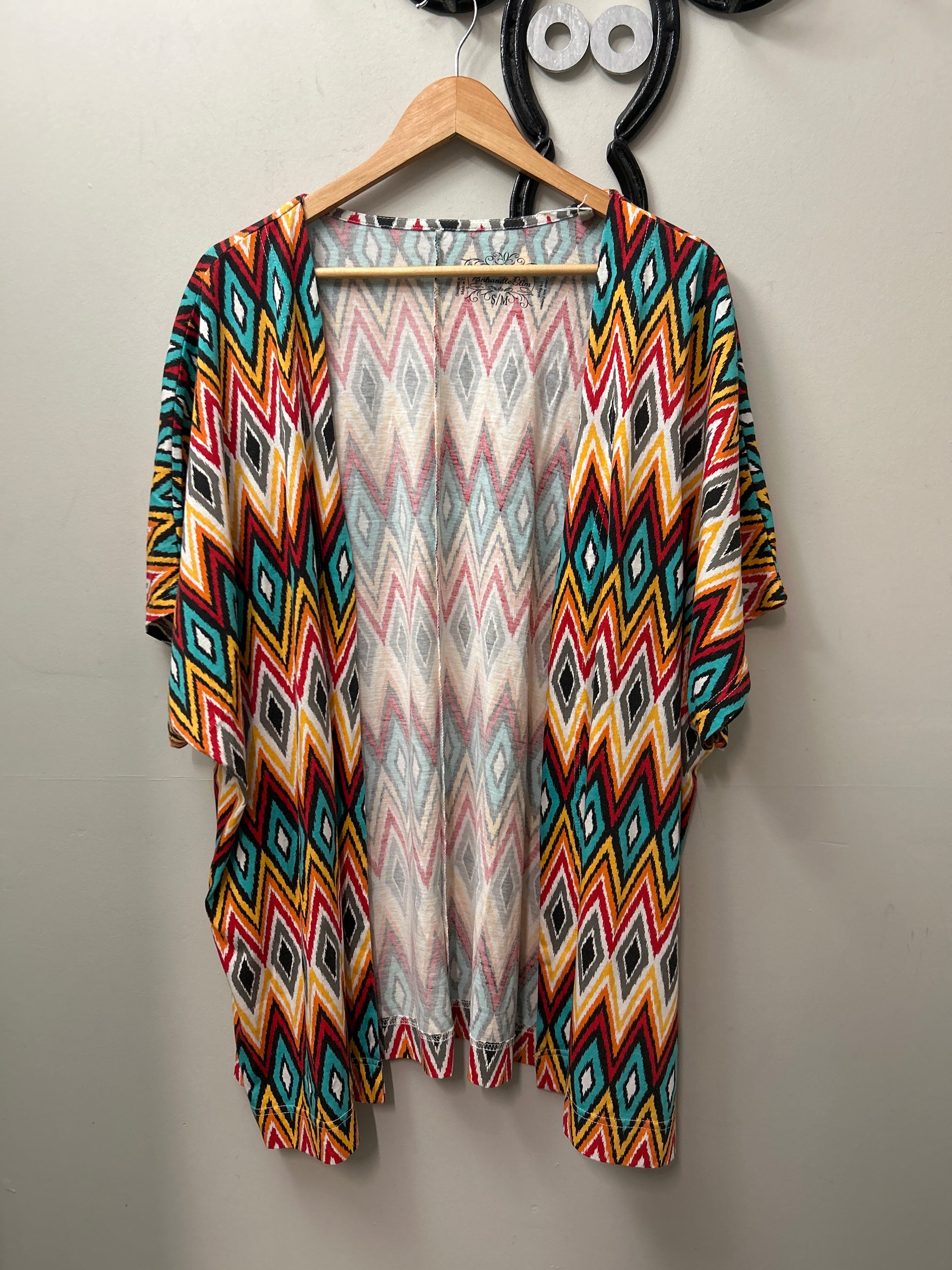 Panhandle Slim Kimono Cardigan-Riding Shirts-Consignment-Evolution Equestrian Co.