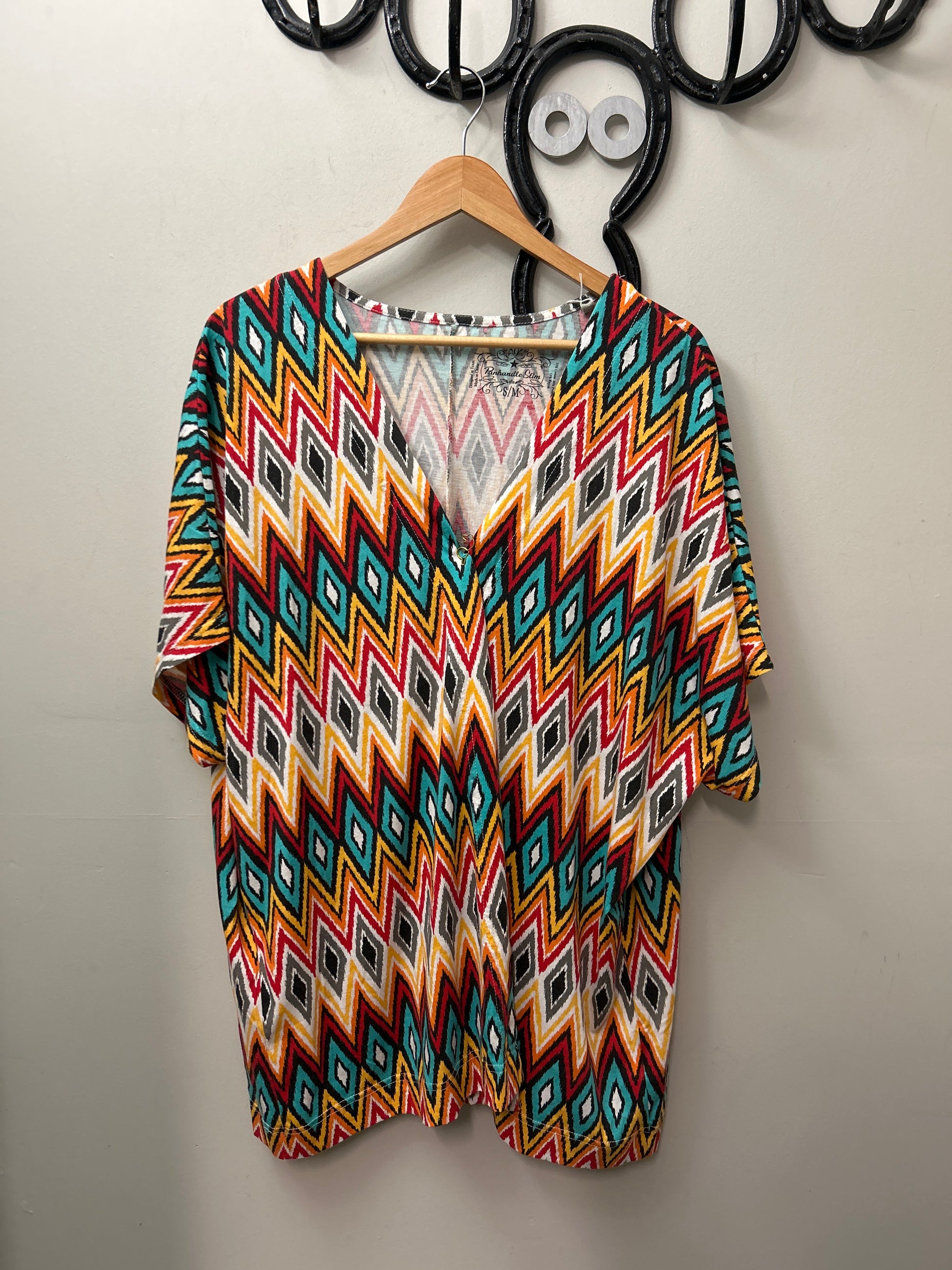 Panhandle Slim Kimono Cardigan-Riding Shirts-Consignment-Evolution Equestrian Co.