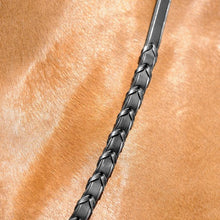 Load image into Gallery viewer, Passier Laced Leather Reins-English Reins-Can Pro Equestrian Supply-Black-Evolution Equestrian Co.
