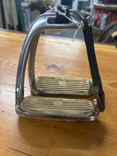 Load image into Gallery viewer, Peacock Stirrups 4&quot;-English Stirrups-Consignment-Evolution Equestrian Co.
