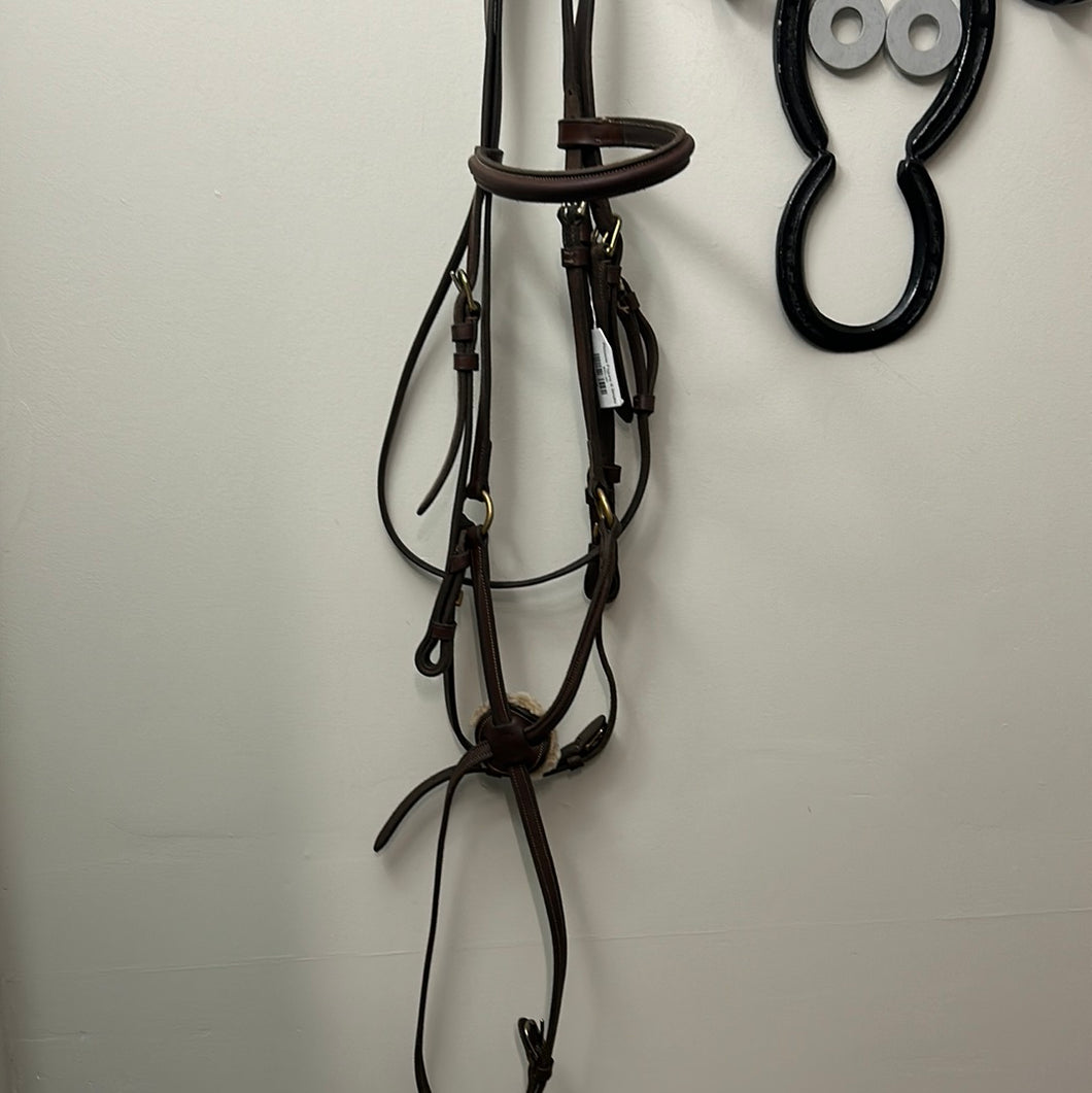 Pessoa Figure 8 Bridle-English Bridle-Consignment-Evolution Equestrian Co.