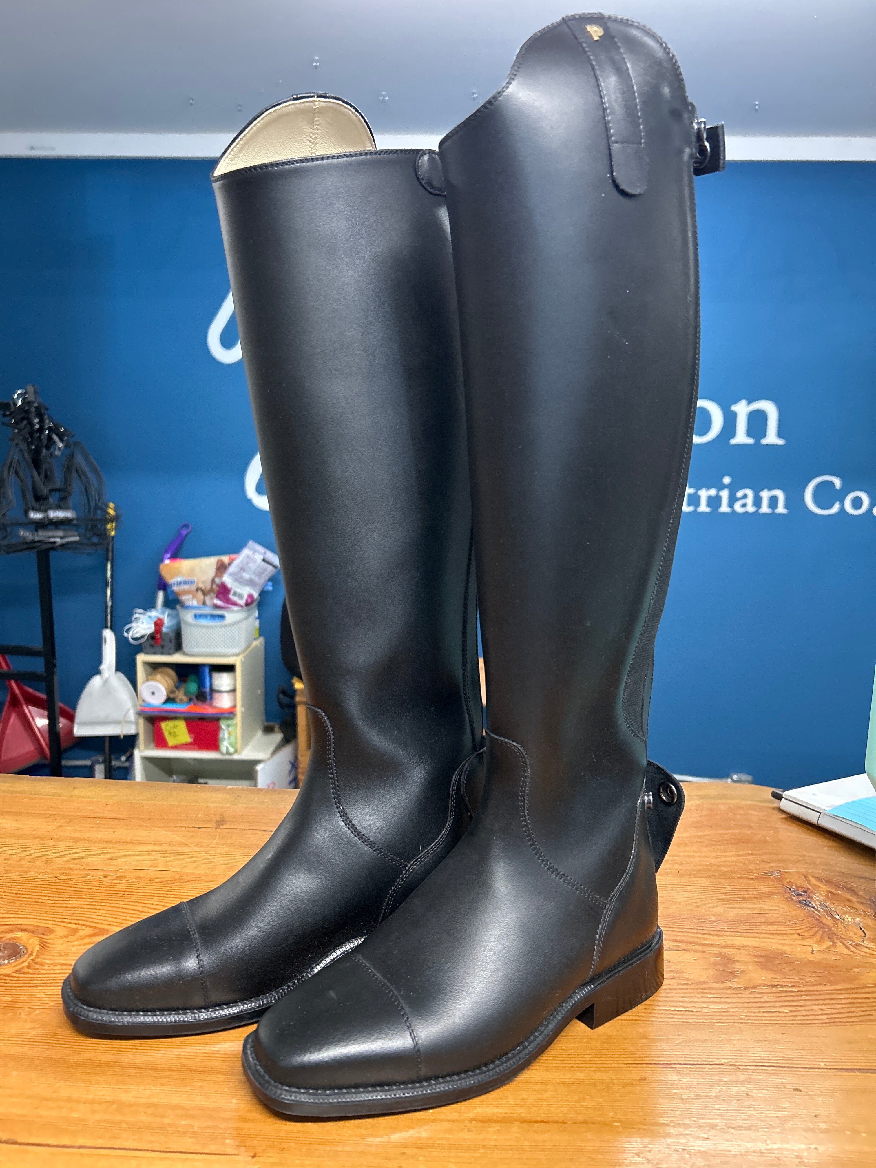 Petrie Dress Boots 6.5/7-Riding Boots-Consignment-Evolution Equestrian Co.