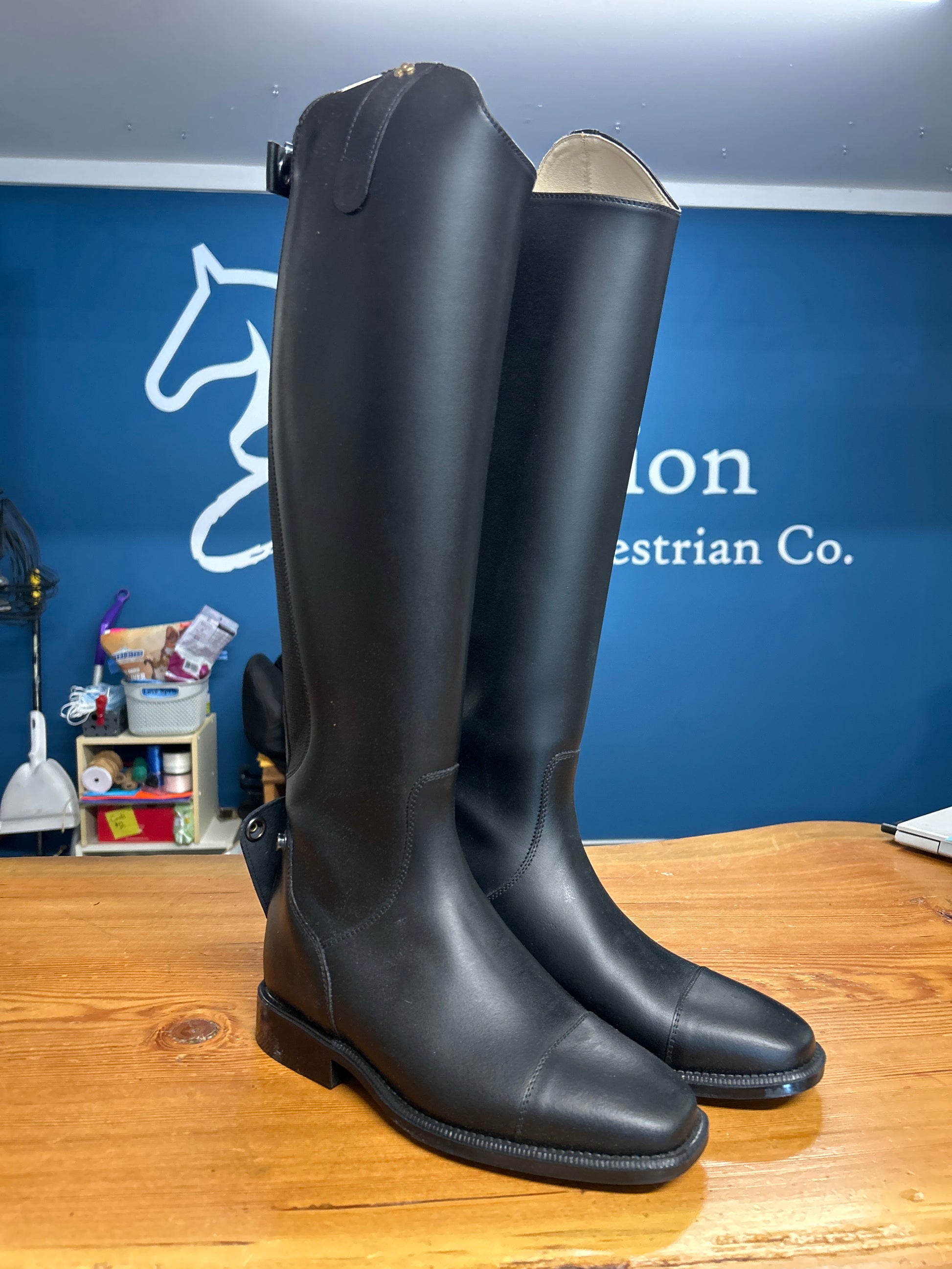 Petrie Dress Boots 6.5/7-Riding Boots-Consignment-Evolution Equestrian Co.