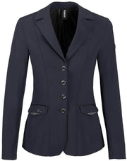 Pikeur Isalie Grey Show Jacket US 12-Show Jacket-Consignment-Evolution Equestrian Co.