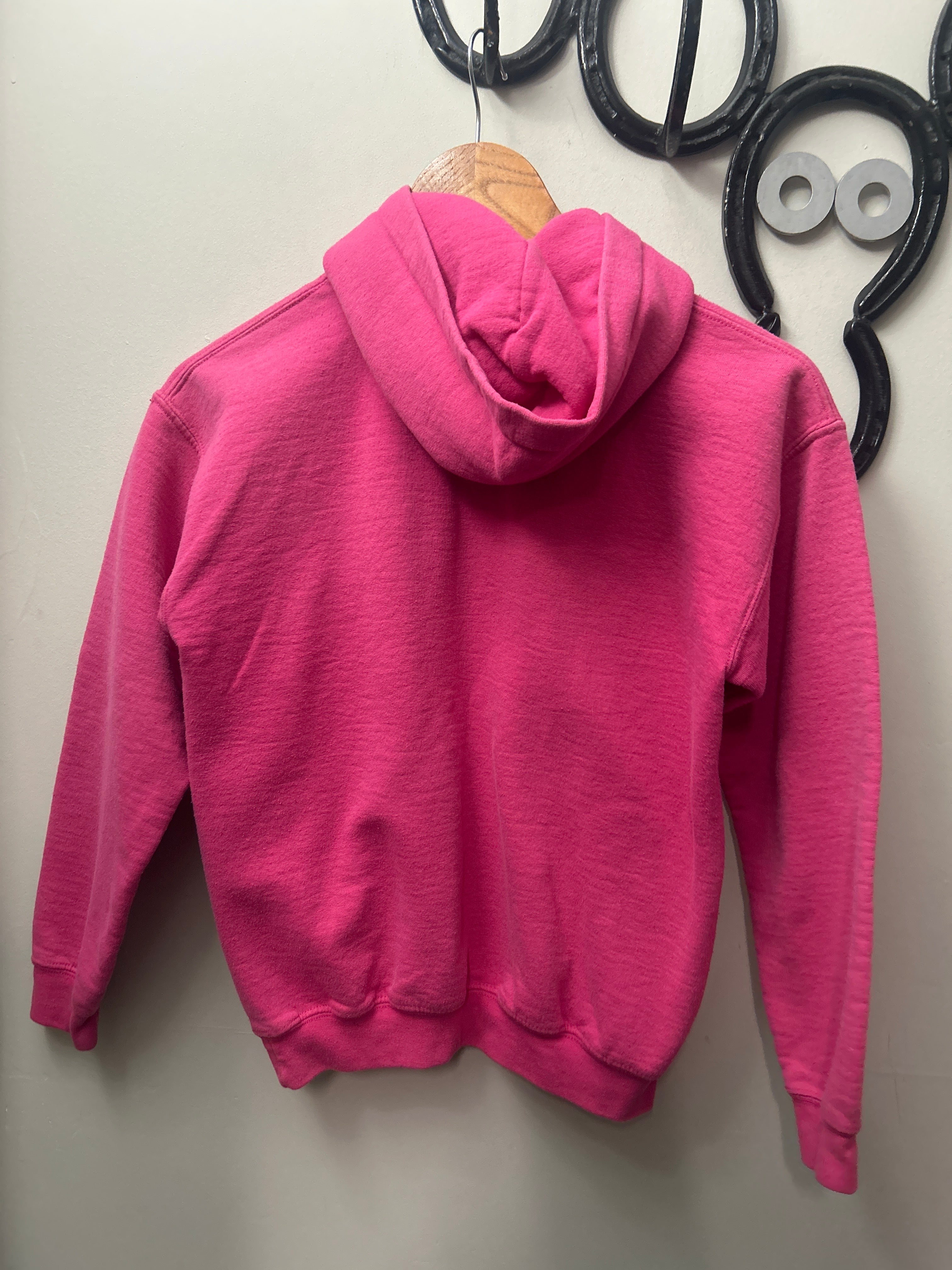 Pink Kid's Horse Hoody Large-Jacket-Consignment-Evolution Equestrian Co.