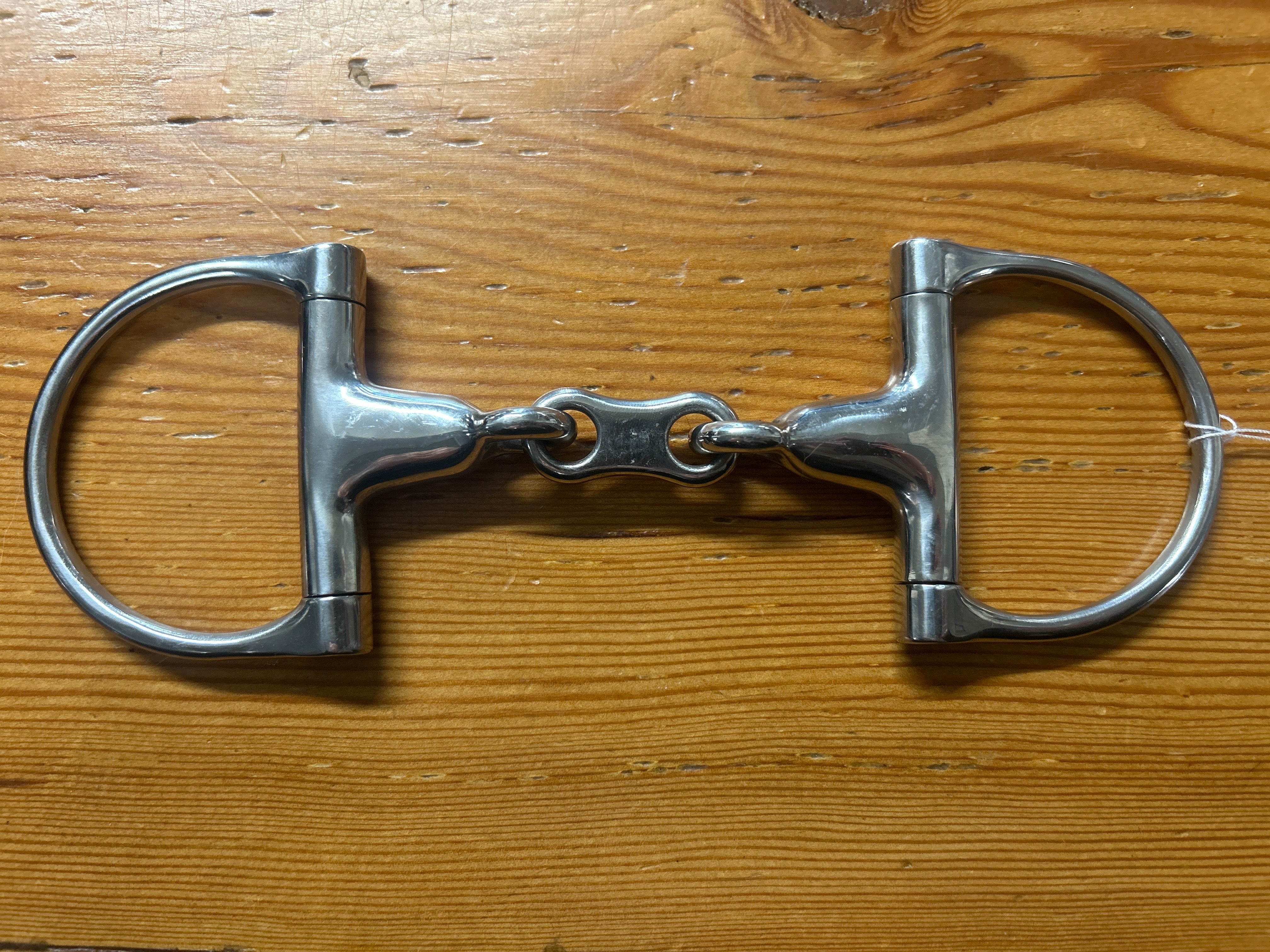Pony French Link Dee Ring Snaffle 4"-Bits-Consignment-Evolution Equestrian Co.