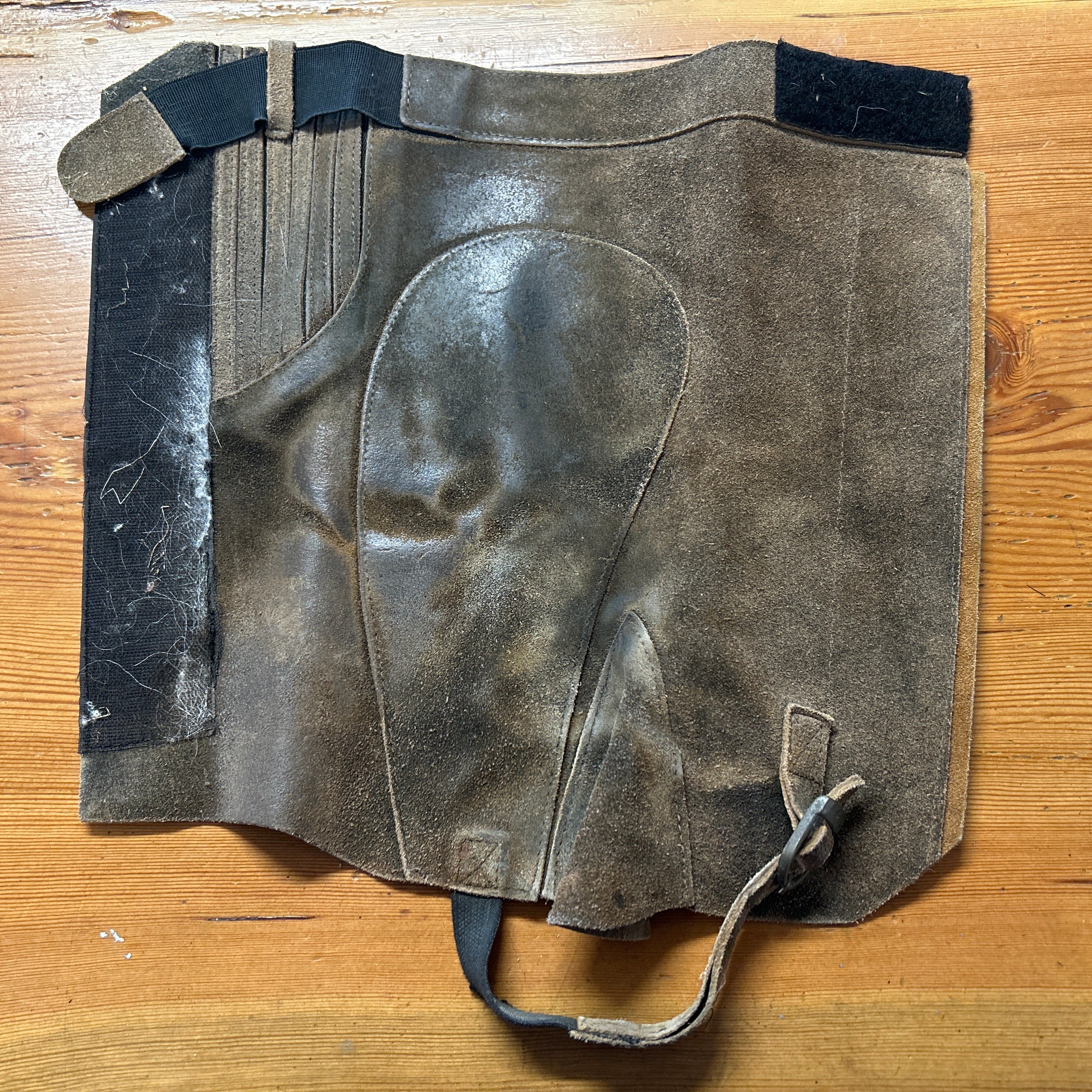 Practical Choice Brown Suede Half Chaps Small-Riding Boots-Consignment-Evolution Equestrian Co.