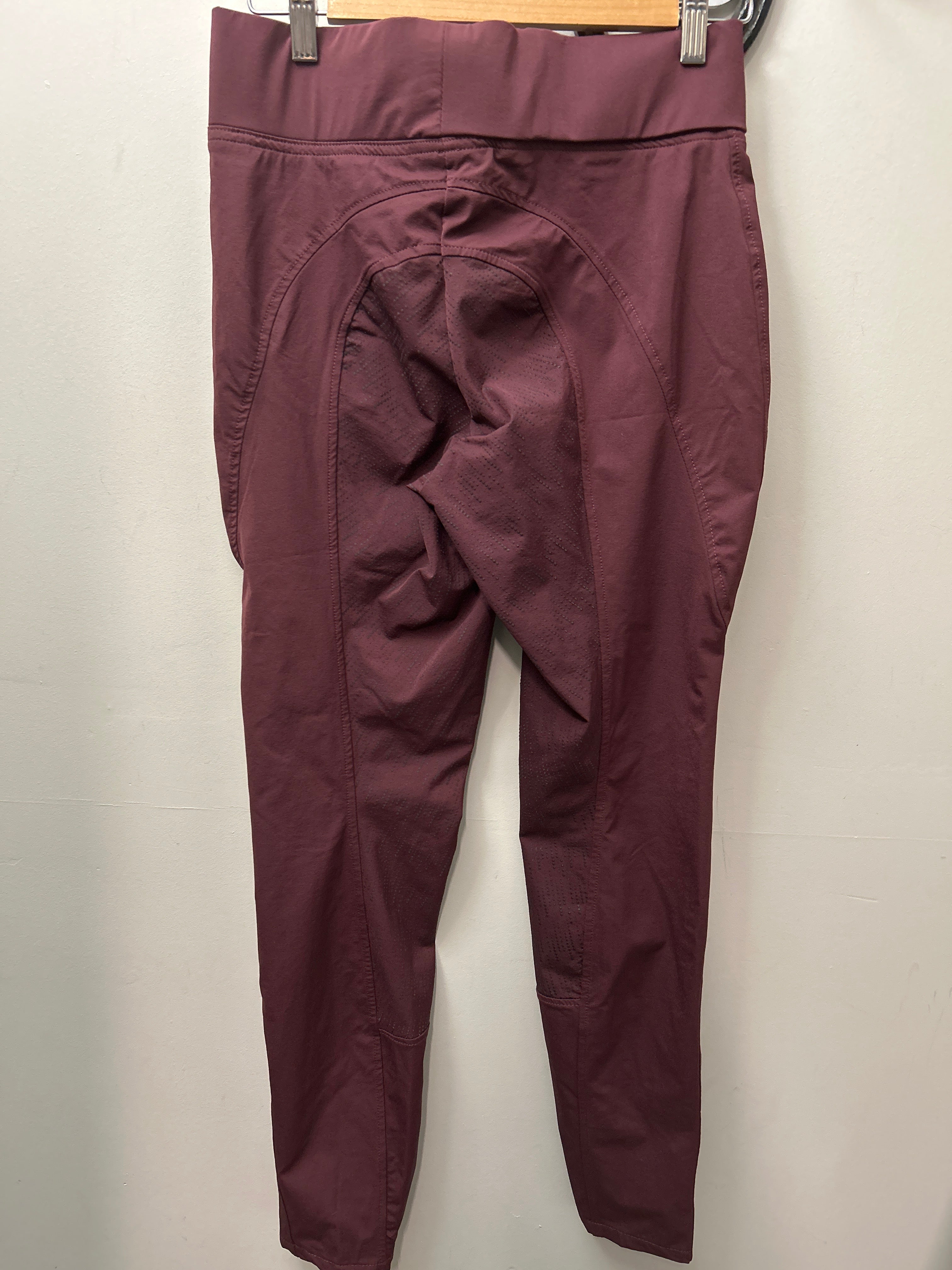 Premier Riding Tights Wine 26-Breeches-Consignment-Evolution Equestrian Co.
