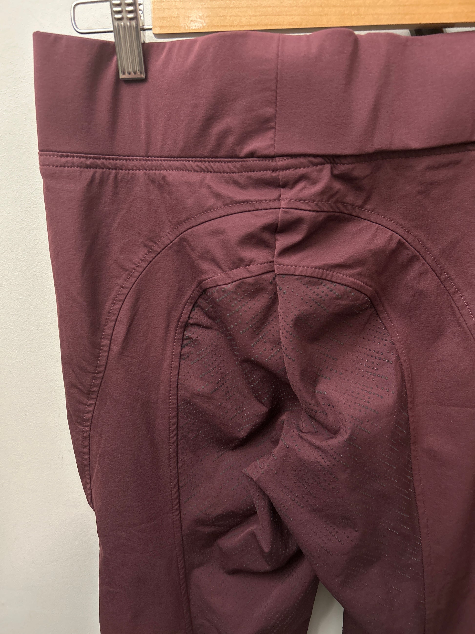 Premier Riding Tights Wine 26-Breeches-Consignment-Evolution Equestrian Co.