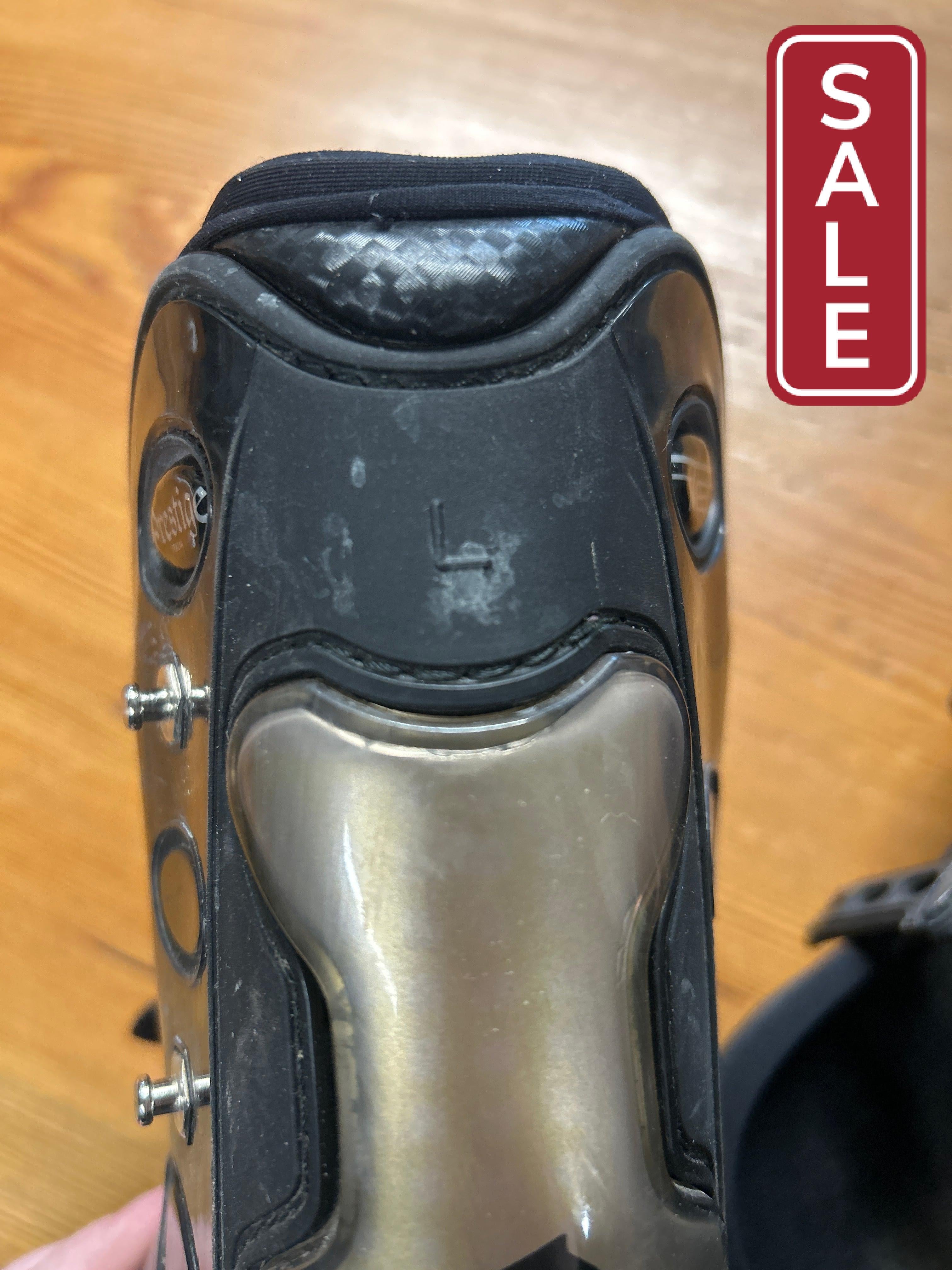 Prestige Titanium Open Front Boots-Horse Boots-Consignment-Evolution Equestrian Co.