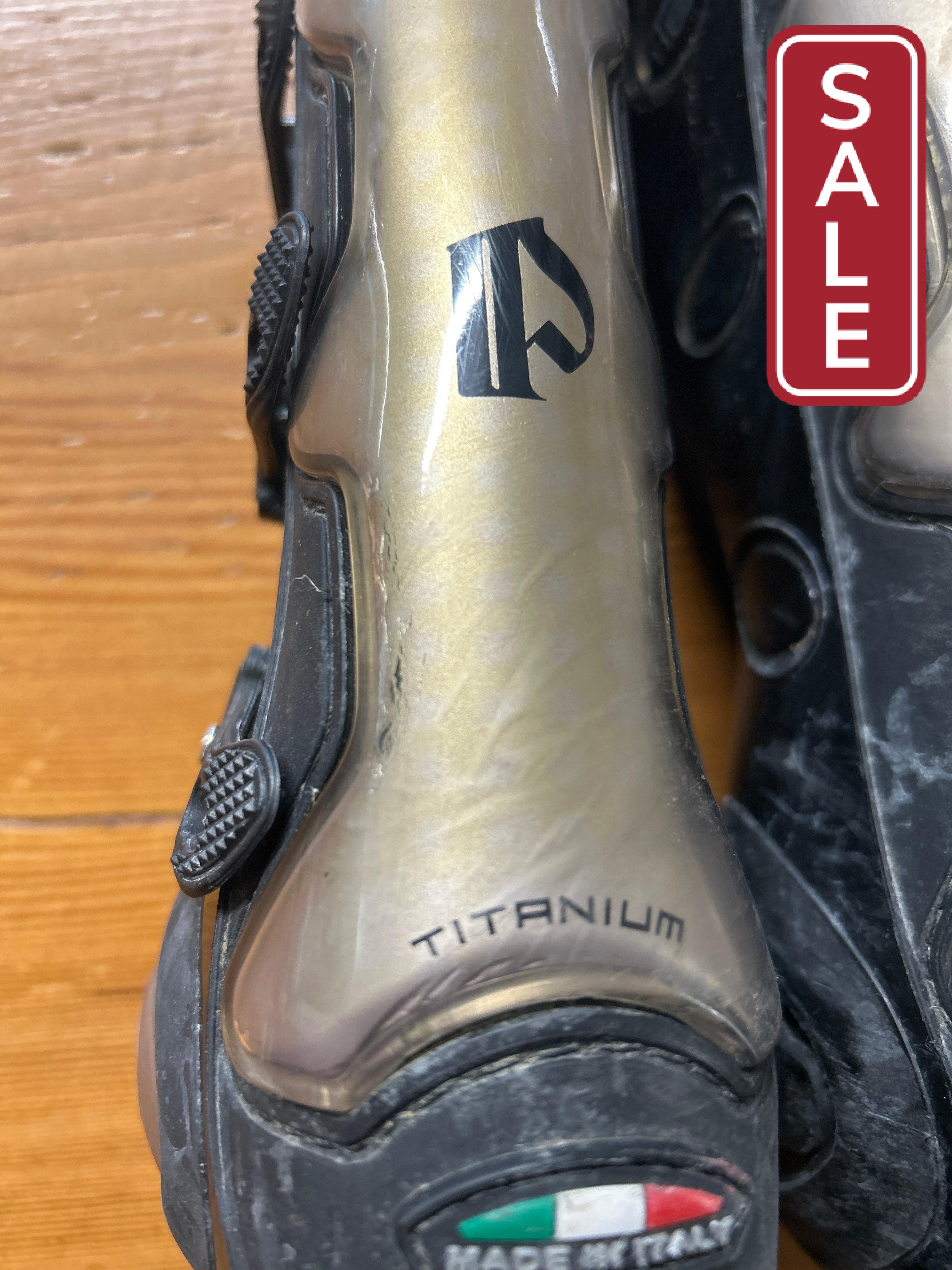 Prestige Titanium Open Front Boots-Horse Boots-Consignment-Evolution Equestrian Co.
