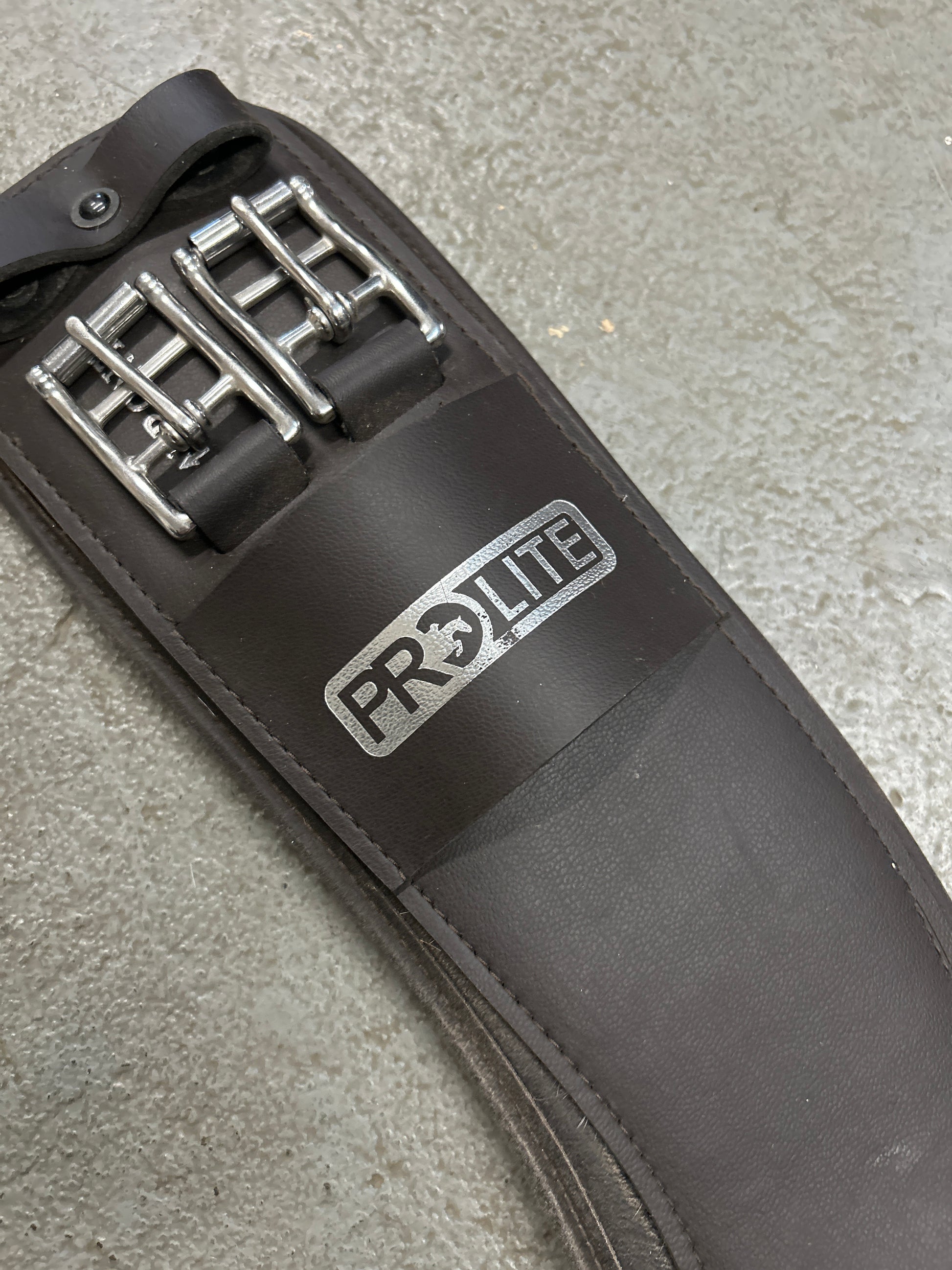 ProLite Brown Dressage Girth 32"-English Girth-Consignment-Evolution Equestrian Co.