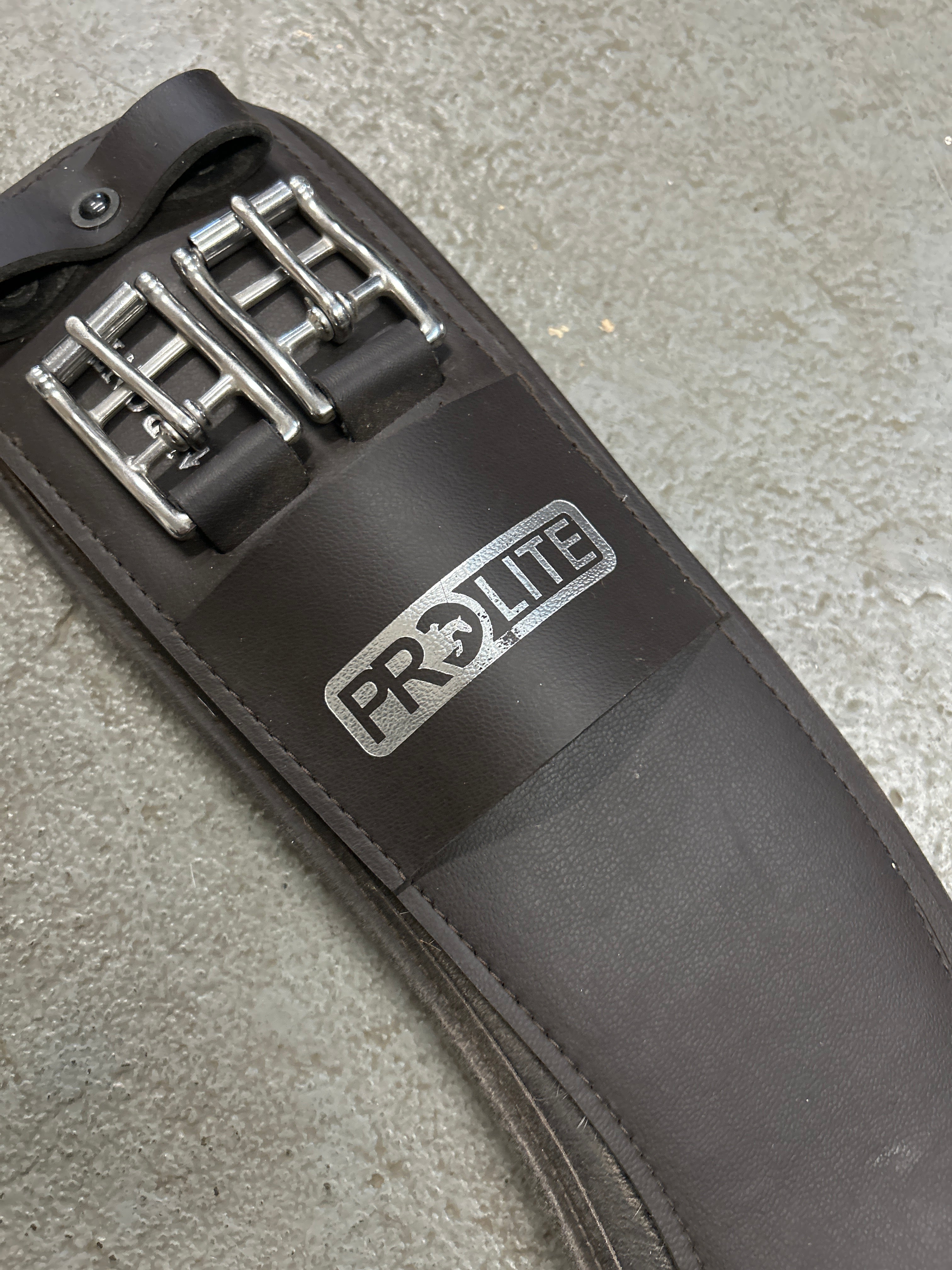 ProLite Brown Dressage Girth 32"-English Girth-Consignment-Evolution Equestrian Co.