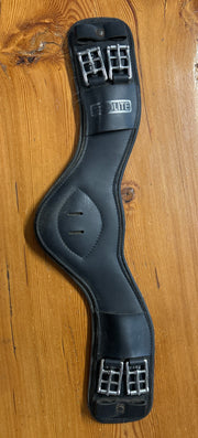 ProLite Dressage Girth Black 22"-English Girth-Consignment-Evolution Equestrian Co.
