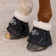 Prof Choice Hard Shell All-Purpose Bell Boots XL Black-Bell Boots-Consignment-Evolution Equestrian Co.