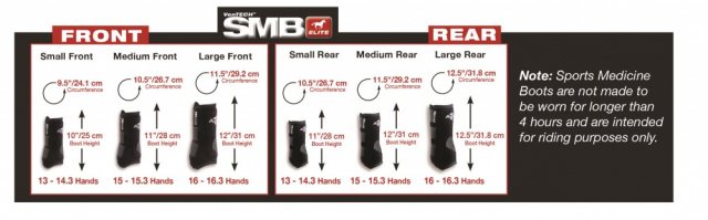 Professional Choice SMB Elite Boots x4 Black Large-Horse Boots-Consignment-Evolution Equestrian Co.