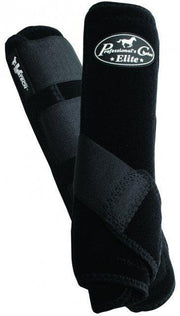 Professional Choice SMB Elite Boots x4 Black Large-Horse Boots-Consignment-Evolution Equestrian Co.