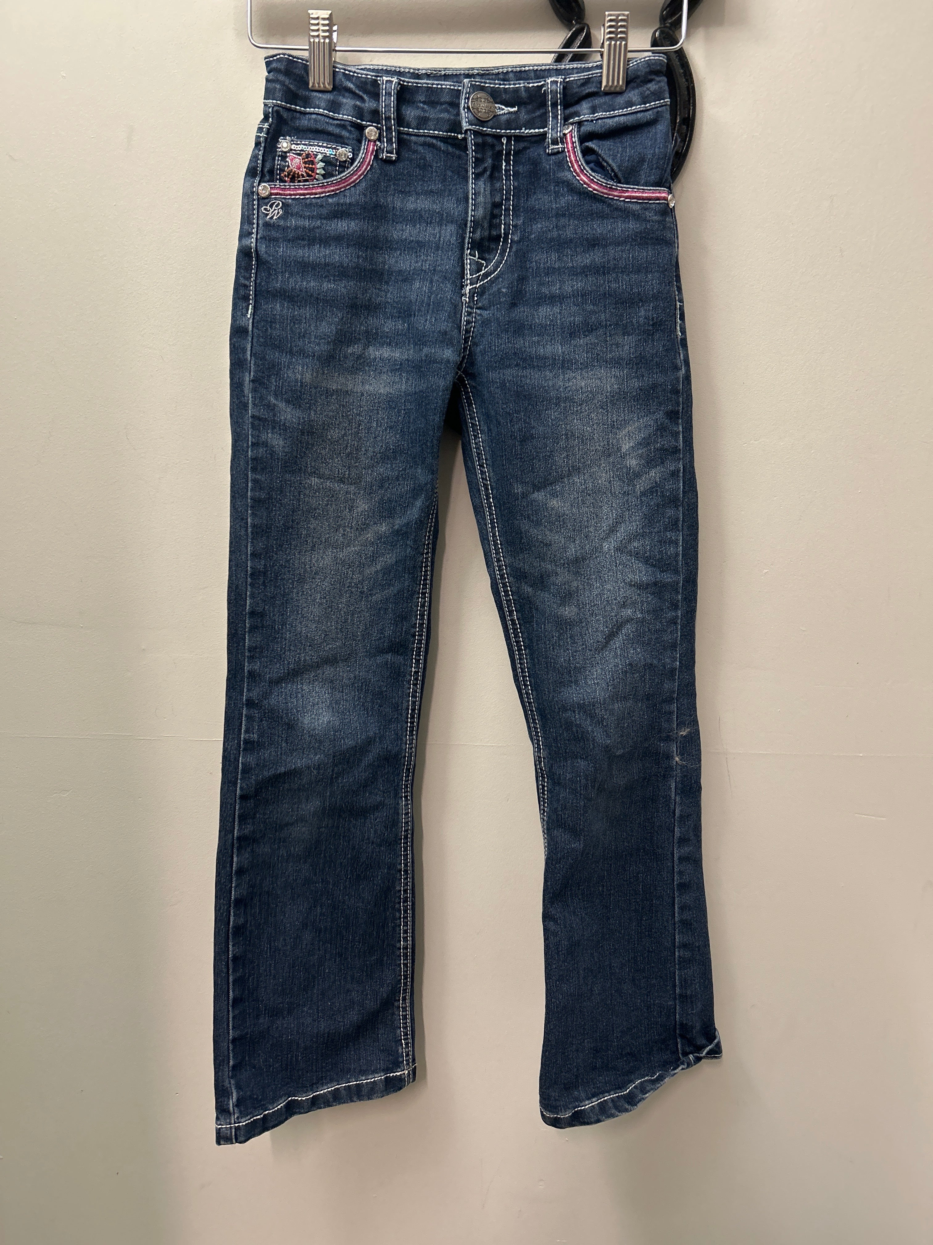 Pure Western Girl's Jeans 8-Jeans-Consignment-Evolution Equestrian Co.