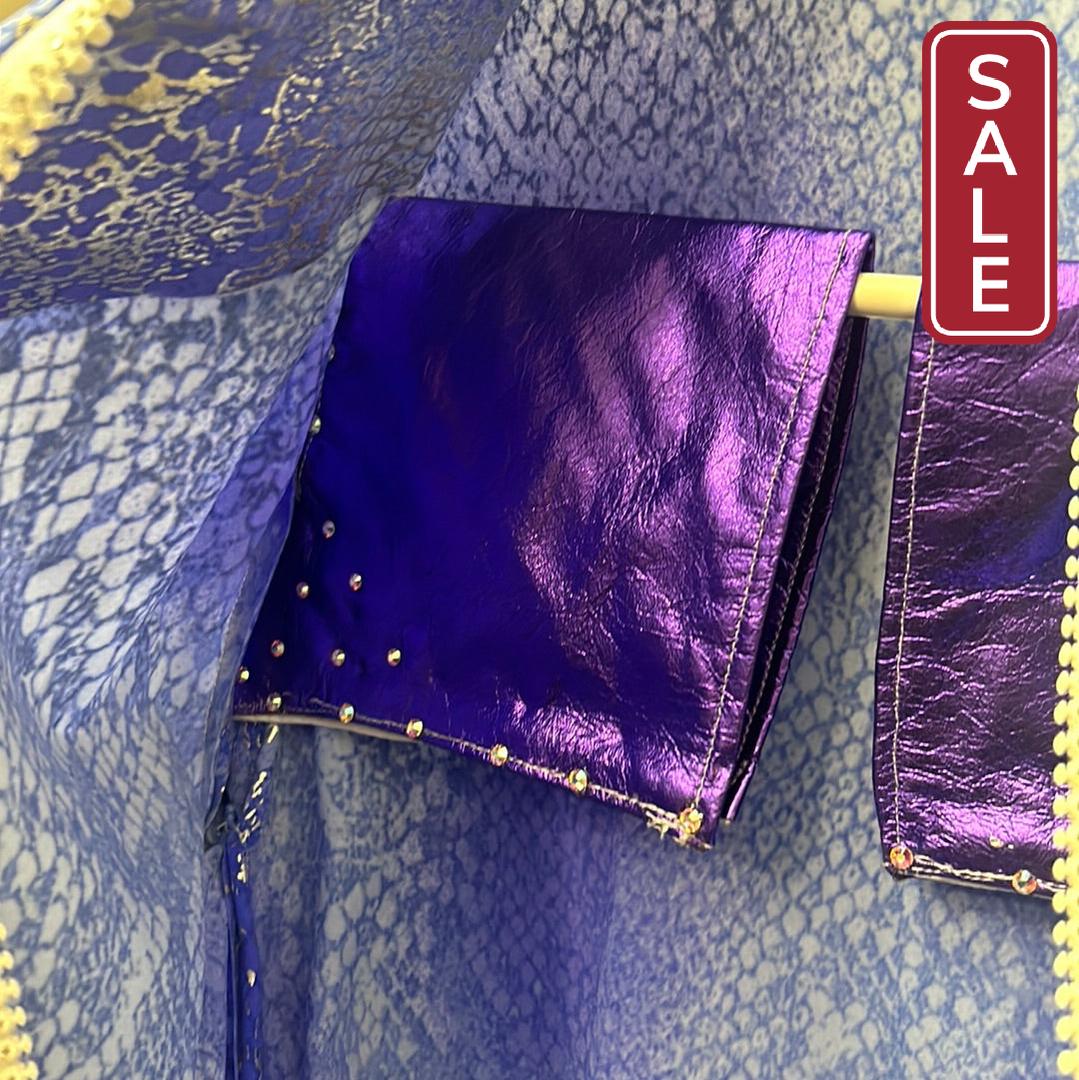 Purple Ladies Western Show Shirt-Clothing-Consignment-Evolution Equestrian Co.