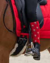 Load image into Gallery viewer, QHP Christmas Boot Socks – Elf/Rudolph 2-Pack-Socks-Can Pro Equestrian Supply-EU 35-38-Evolution Equestrian Co.
